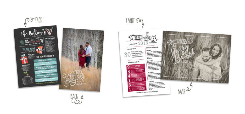 Previous Years' Christmas Cards