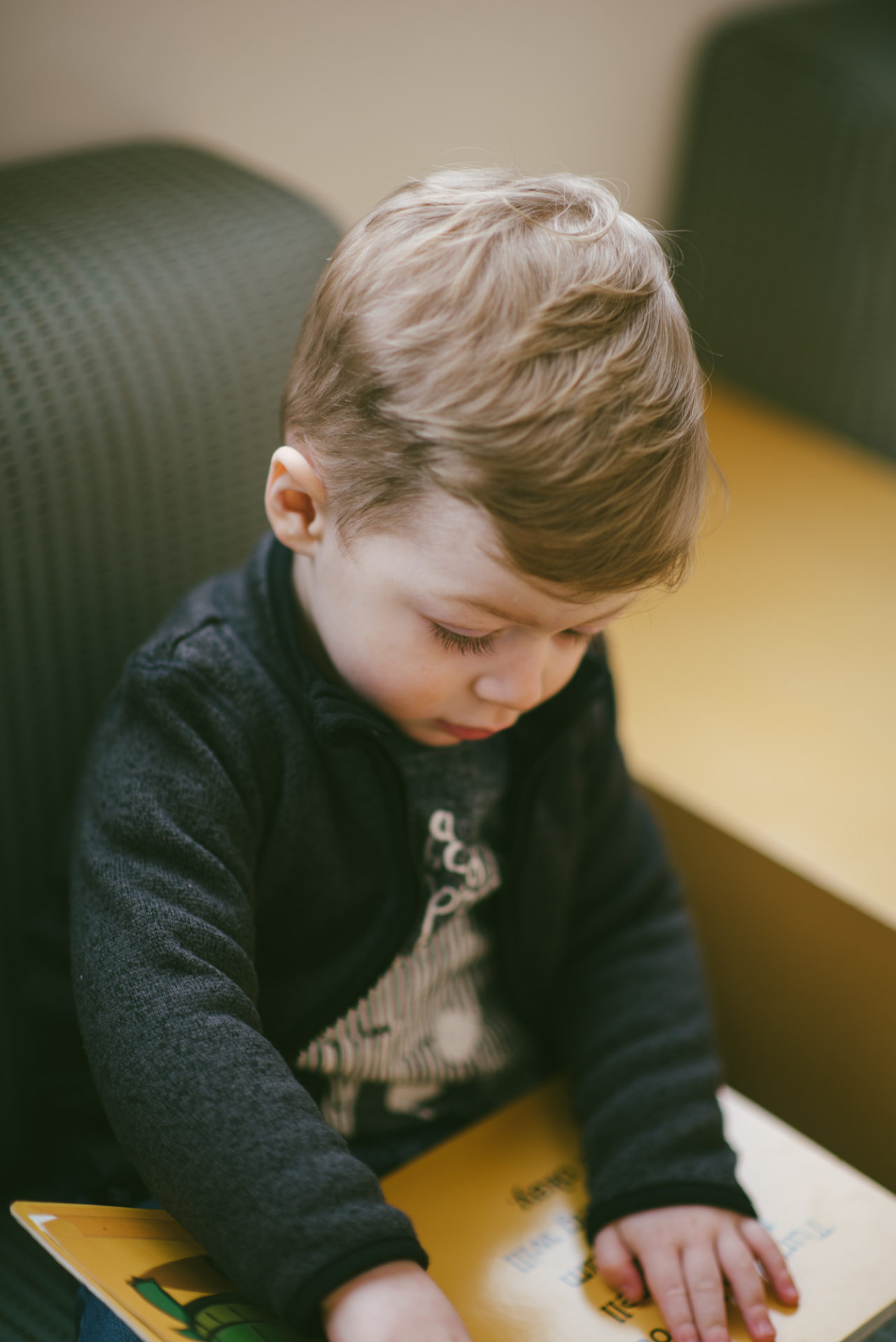 He's two! Pics at the library.